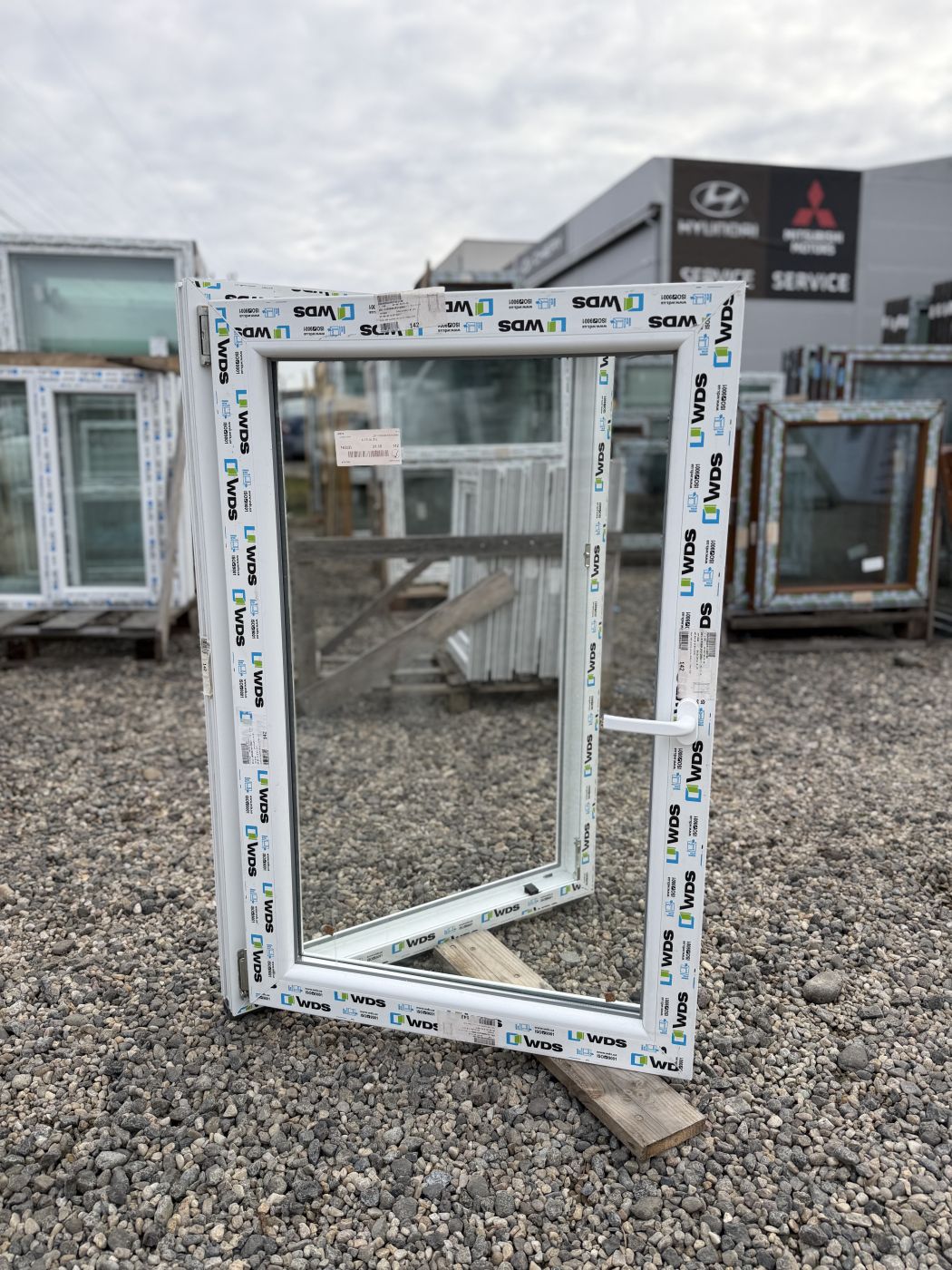 Geam alb 80x120