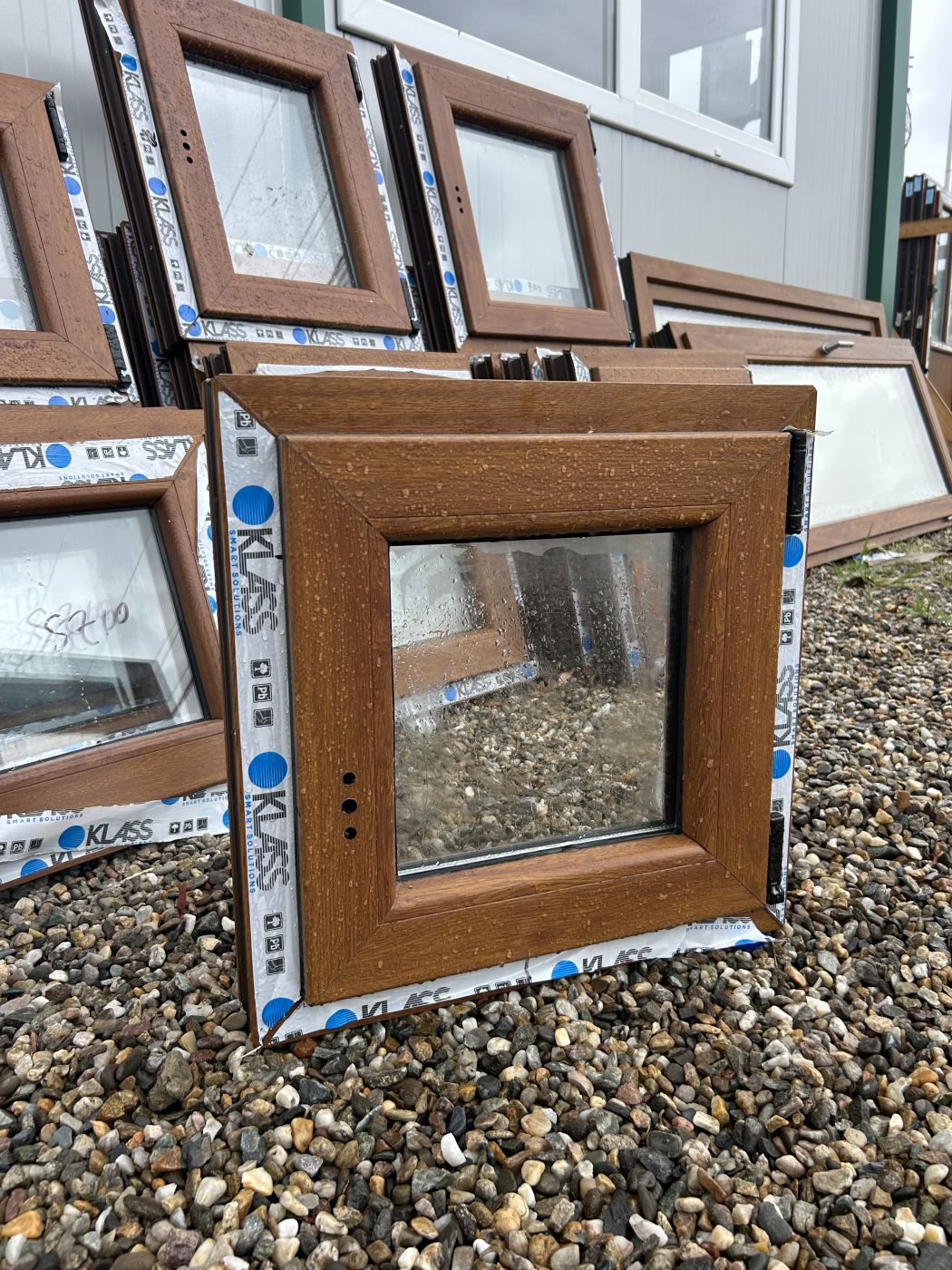 Geam stejar auriu 50x50