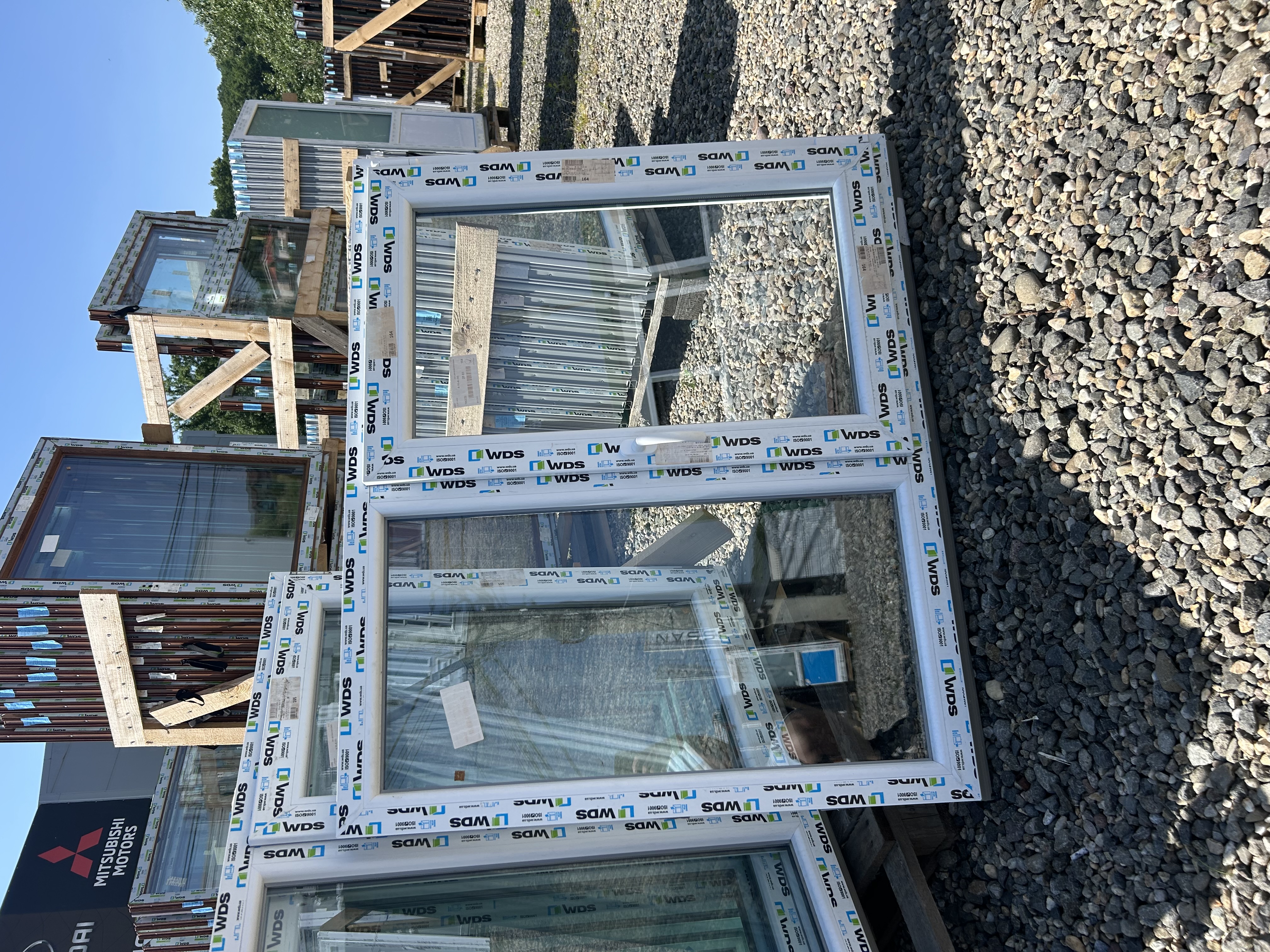 Geam alb 120x100