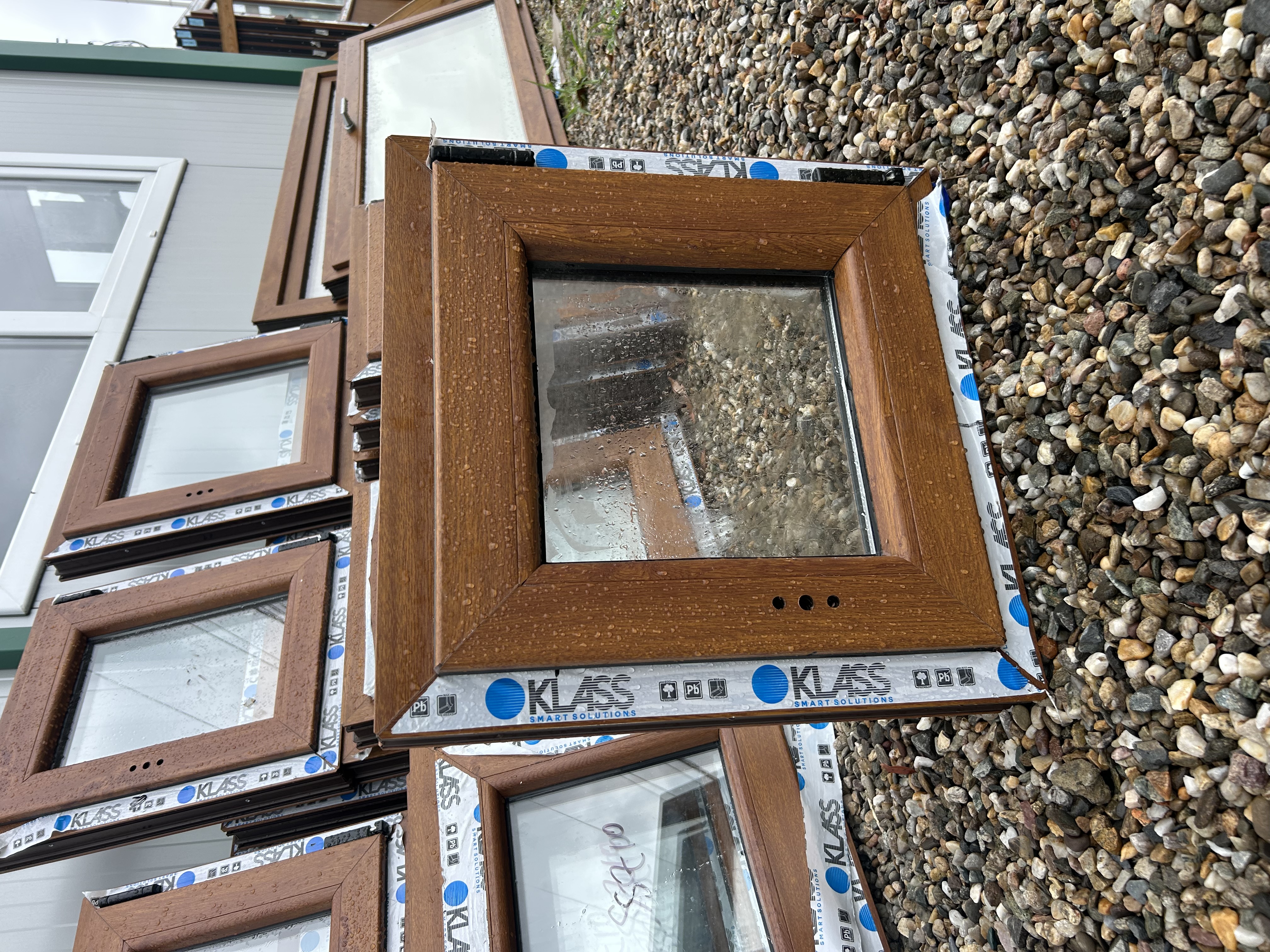 Geam stejar auriu 50x50