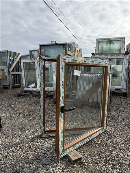 Geam 90x100 stejar auriu 